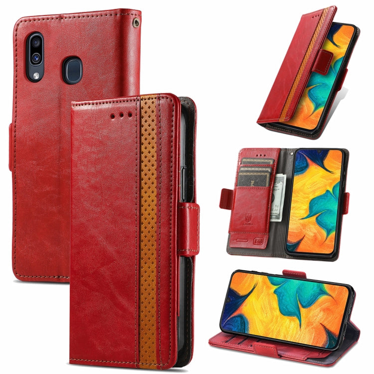 CaseNeo Business Splicing Dual Magnetic Buckle Horizontal Flip PU Leather Case with Holder & Card Slots & Wallet, For Blackview A100, For Infinix Note 10 Pro, For Oukitel C21 Pro, For OPPO Realme GT Master, For vivo V21, For ZTE Axon 30 5G             ...