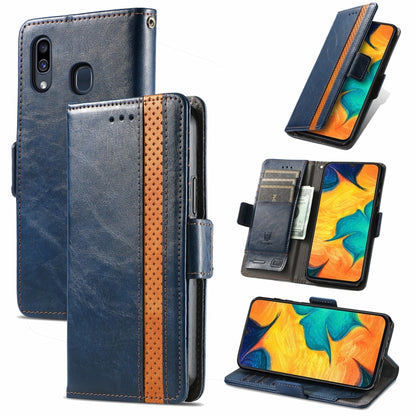 CaseNeo Business Splicing Dual Magnetic Buckle Horizontal Flip PU Leather Case with Holder & Card Slots & Wallet, For Blackview A100, For Infinix Note 10 Pro, For Oukitel C21 Pro, For OPPO Realme GT Master, For vivo V21, For ZTE Axon 30 5G             ...
