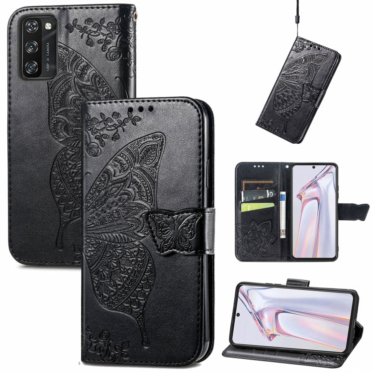 Butterfly Love Flower Embossed Horizontal Flip Leather Case with Holder & Card Slots & Wallet & Lanyard, For Blackview A100, For Huawei nova 8 SE Youth, For Infinix Hot 10T, For Infinix Note 10 Pro, For infinix Smart 5, For Motorola Moto Edge 20 Lite  ...