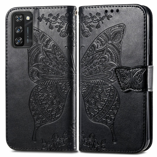 Butterfly Love Flower Embossed Horizontal Flip Leather Case with Holder & Card Slots & Wallet & Lanyard, For Blackview A100, For Huawei nova 8 SE Youth, For Infinix Hot 10T, For Infinix Note 10 Pro, For infinix Smart 5, For Motorola Moto Edge 20 Lite  ...