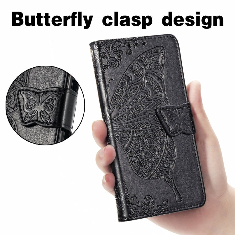 Butterfly Love Flower Embossed Horizontal Flip Leather Case with Holder & Card Slots & Wallet & Lanyard, For Blackview A100, For Huawei nova 8 SE Youth, For Infinix Hot 10T, For Infinix Note 10 Pro, For infinix Smart 5, For Motorola Moto Edge 20 Lite  ...