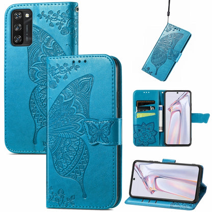 Butterfly Love Flower Embossed Horizontal Flip Leather Case with Holder & Card Slots & Wallet & Lanyard, For Blackview A100, For Huawei nova 8 SE Youth, For Infinix Hot 10T, For Infinix Note 10 Pro, For infinix Smart 5, For Motorola Moto Edge 20 Lite  ...