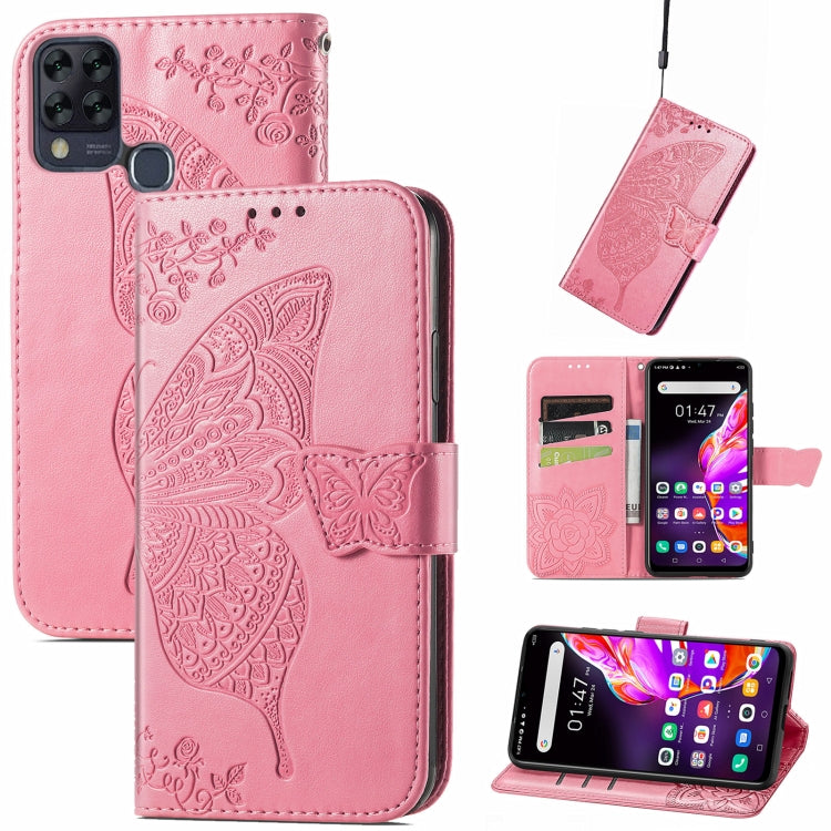 Butterfly Love Flower Embossed Horizontal Flip Leather Case with Holder & Card Slots & Wallet & Lanyard, For Blackview A100, For Huawei nova 8 SE Youth, For Infinix Hot 10T, For Infinix Note 10 Pro, For infinix Smart 5, For Motorola Moto Edge 20 Lite  ...
