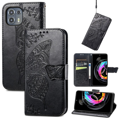 Butterfly Love Flower Embossed Horizontal Flip Leather Case with Holder & Card Slots & Wallet & Lanyard, For Blackview A100, For Huawei nova 8 SE Youth, For Infinix Hot 10T, For Infinix Note 10 Pro, For infinix Smart 5, For Motorola Moto Edge 20 Lite  ...