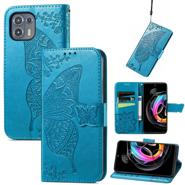 Butterfly Love Flower Embossed Horizontal Flip Leather Case with Holder & Card Slots & Wallet & Lanyard, For Blackview A100, For Huawei nova 8 SE Youth, For Infinix Hot 10T, For Infinix Note 10 Pro, For infinix Smart 5, For Motorola Moto Edge 20 Lite  ...