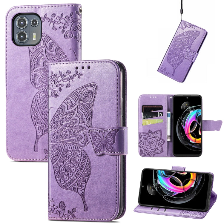 Butterfly Love Flower Embossed Horizontal Flip Leather Case with Holder & Card Slots & Wallet & Lanyard, For Blackview A100, For Huawei nova 8 SE Youth, For Infinix Hot 10T, For Infinix Note 10 Pro, For infinix Smart 5, For Motorola Moto Edge 20 Lite  ...