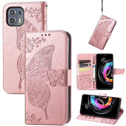 Butterfly Love Flower Embossed Horizontal Flip Leather Case with Holder & Card Slots & Wallet & Lanyard, For Blackview A100, For Huawei nova 8 SE Youth, For Infinix Hot 10T, For Infinix Note 10 Pro, For infinix Smart 5, For Motorola Moto Edge 20 Lite  ...