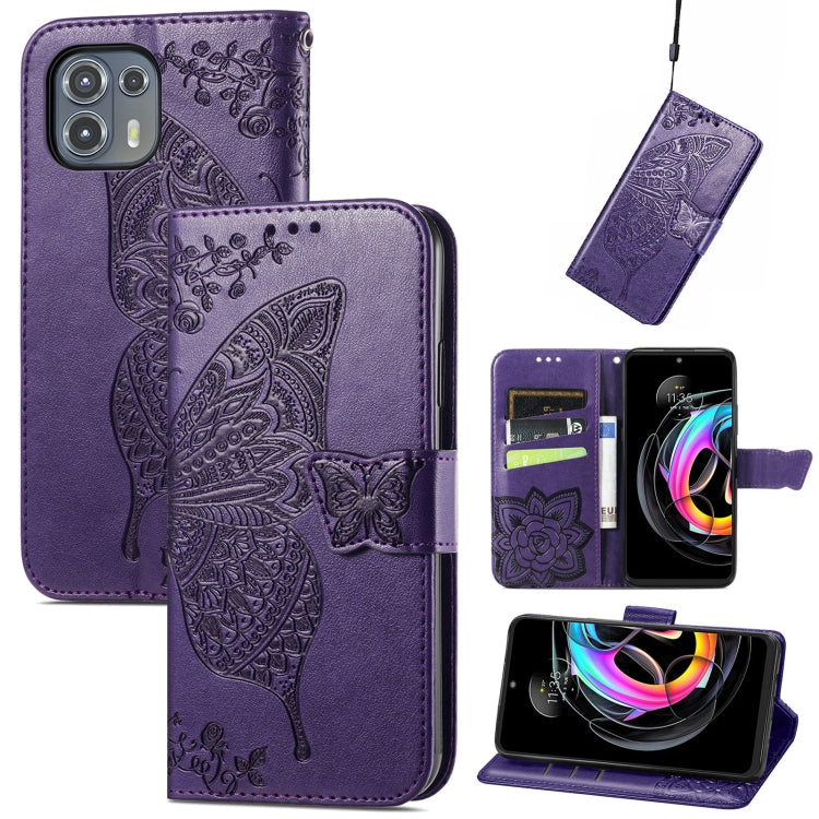 Butterfly Love Flower Embossed Horizontal Flip Leather Case with Holder & Card Slots & Wallet & Lanyard, For Blackview A100, For Huawei nova 8 SE Youth, For Infinix Hot 10T, For Infinix Note 10 Pro, For infinix Smart 5, For Motorola Moto Edge 20 Lite  ...