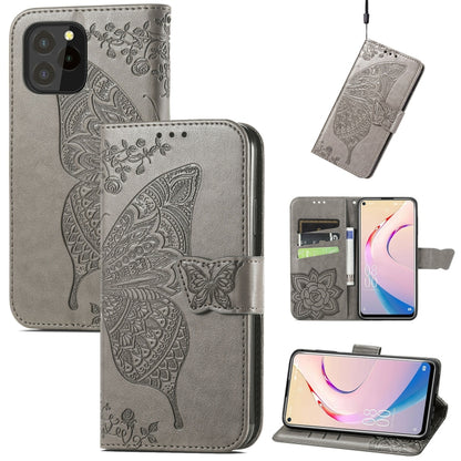 Butterfly Love Flower Embossed Horizontal Flip Leather Case with Holder & Card Slots & Wallet & Lanyard, For Blackview A100, For Huawei nova 8 SE Youth, For Infinix Hot 10T, For Infinix Note 10 Pro, For infinix Smart 5, For Motorola Moto Edge 20 Lite  ...
