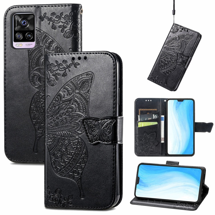Butterfly Love Flower Embossed Horizontal Flip Leather Case with Holder & Card Slots & Wallet & Lanyard, For Blackview A100, For Huawei nova 8 SE Youth, For Infinix Hot 10T, For Infinix Note 10 Pro, For infinix Smart 5, For Motorola Moto Edge 20 Lite  ...