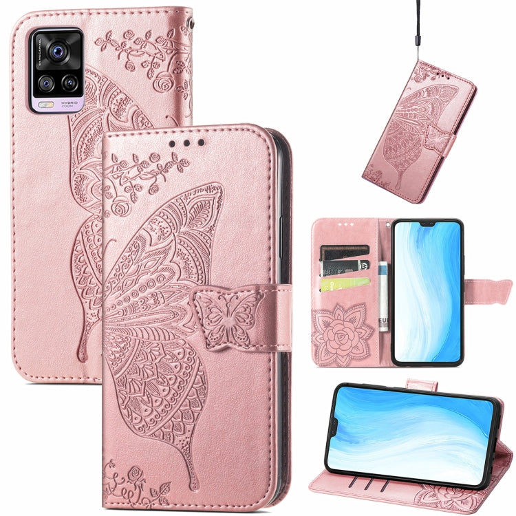 Butterfly Love Flower Embossed Horizontal Flip Leather Case with Holder & Card Slots & Wallet & Lanyard, For Blackview A100, For Huawei nova 8 SE Youth, For Infinix Hot 10T, For Infinix Note 10 Pro, For infinix Smart 5, For Motorola Moto Edge 20 Lite  ...