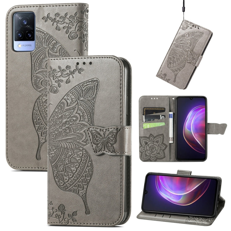 Butterfly Love Flower Embossed Horizontal Flip Leather Case with Holder & Card Slots & Wallet & Lanyard, For Blackview A100, For Huawei nova 8 SE Youth, For Infinix Hot 10T, For Infinix Note 10 Pro, For infinix Smart 5, For Motorola Moto Edge 20 Lite  ...