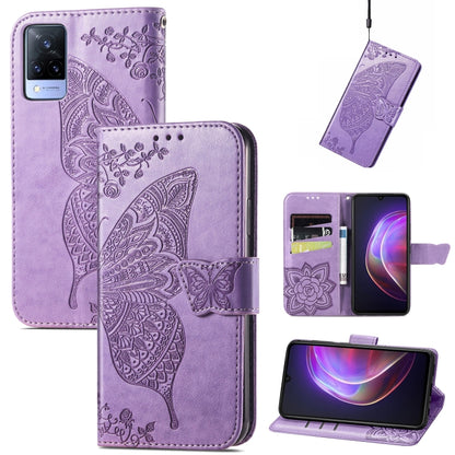 Butterfly Love Flower Embossed Horizontal Flip Leather Case with Holder & Card Slots & Wallet & Lanyard, For Blackview A100, For Huawei nova 8 SE Youth, For Infinix Hot 10T, For Infinix Note 10 Pro, For infinix Smart 5, For Motorola Moto Edge 20 Lite  ...