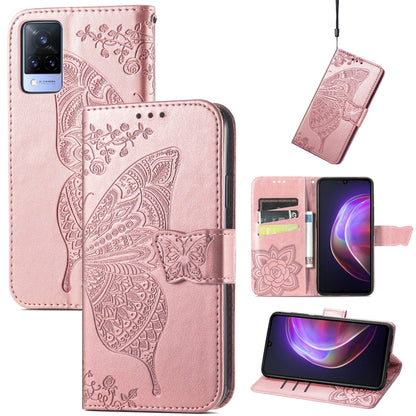 Butterfly Love Flower Embossed Horizontal Flip Leather Case with Holder & Card Slots & Wallet & Lanyard, For Blackview A100, For Huawei nova 8 SE Youth, For Infinix Hot 10T, For Infinix Note 10 Pro, For infinix Smart 5, For Motorola Moto Edge 20 Lite  ...