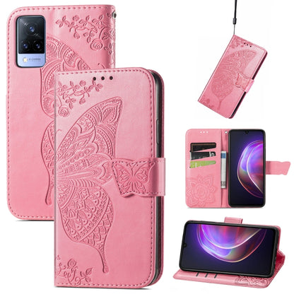 Butterfly Love Flower Embossed Horizontal Flip Leather Case with Holder & Card Slots & Wallet & Lanyard, For Blackview A100, For Huawei nova 8 SE Youth, For Infinix Hot 10T, For Infinix Note 10 Pro, For infinix Smart 5, For Motorola Moto Edge 20 Lite  ...