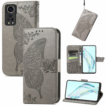 Butterfly Love Flower Embossed Horizontal Flip Leather Case with Holder & Card Slots & Wallet & Lanyard, For Blackview A100, For Huawei nova 8 SE Youth, For Infinix Hot 10T, For Infinix Note 10 Pro, For infinix Smart 5, For Motorola Moto Edge 20 Lite  ...