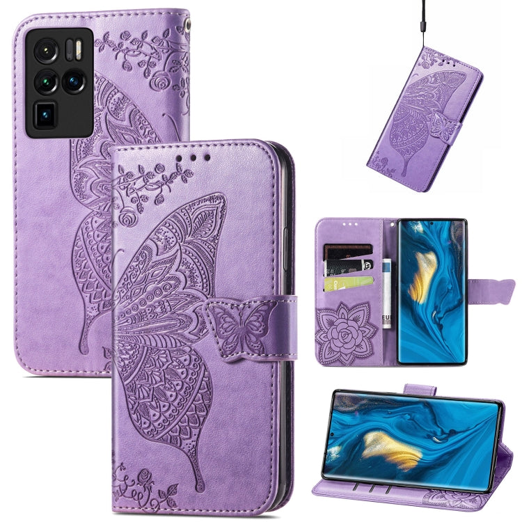 Butterfly Love Flower Embossed Horizontal Flip Leather Case with Holder & Card Slots & Wallet & Lanyard, For Blackview A100, For Huawei nova 8 SE Youth, For Infinix Hot 10T, For Infinix Note 10 Pro, For infinix Smart 5, For Motorola Moto Edge 20 Lite  ...
