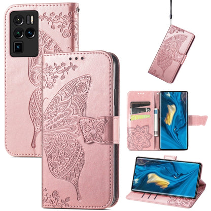Butterfly Love Flower Embossed Horizontal Flip Leather Case with Holder & Card Slots & Wallet & Lanyard, For Blackview A100, For Huawei nova 8 SE Youth, For Infinix Hot 10T, For Infinix Note 10 Pro, For infinix Smart 5, For Motorola Moto Edge 20 Lite  ...