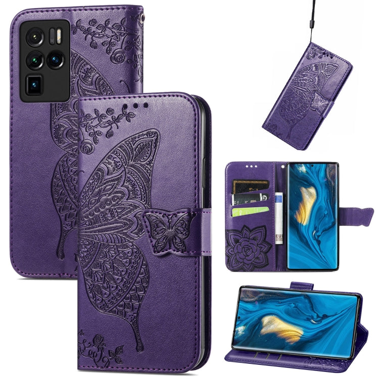 Butterfly Love Flower Embossed Horizontal Flip Leather Case with Holder & Card Slots & Wallet & Lanyard, For Blackview A100, For Huawei nova 8 SE Youth, For Infinix Hot 10T, For Infinix Note 10 Pro, For infinix Smart 5, For Motorola Moto Edge 20 Lite  ...