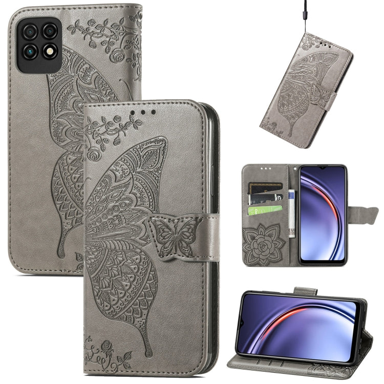 Butterfly Love Flower Embossed Horizontal Flip Leather Case with Holder & Card Slots & Wallet & Lanyard, For Blackview A100, For Huawei nova 8 SE Youth, For Infinix Hot 10T, For Infinix Note 10 Pro, For infinix Smart 5, For Motorola Moto Edge 20 Lite  ...
