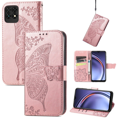 Butterfly Love Flower Embossed Horizontal Flip Leather Case with Holder & Card Slots & Wallet & Lanyard, For Blackview A100, For Huawei nova 8 SE Youth, For Infinix Hot 10T, For Infinix Note 10 Pro, For infinix Smart 5, For Motorola Moto Edge 20 Lite  ...