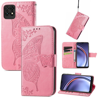 Butterfly Love Flower Embossed Horizontal Flip Leather Case with Holder & Card Slots & Wallet & Lanyard, For Blackview A100, For Huawei nova 8 SE Youth, For Infinix Hot 10T, For Infinix Note 10 Pro, For infinix Smart 5, For Motorola Moto Edge 20 Lite  ...