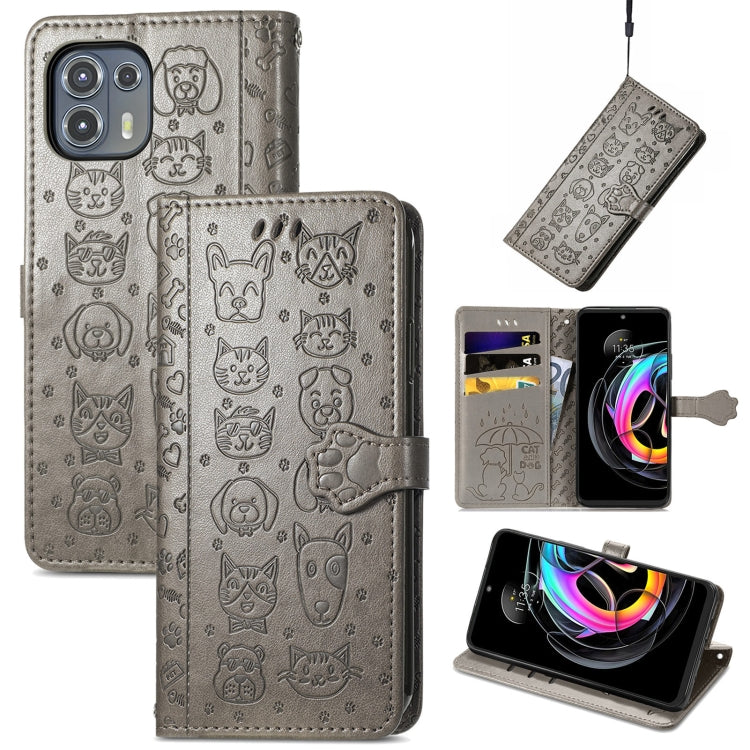 Lovely Cat and Dog Embossing Pattern Horizontal Flip Leather Case , with Holder & Card Slots & Wallet & Cartoon Clasp & Lanyard, For Blackview A100, For Huawei nova 8 SE Youth, For Infinix Hot 10T, For Infinix Note 10 Pro, For infinix Smart 5          ...