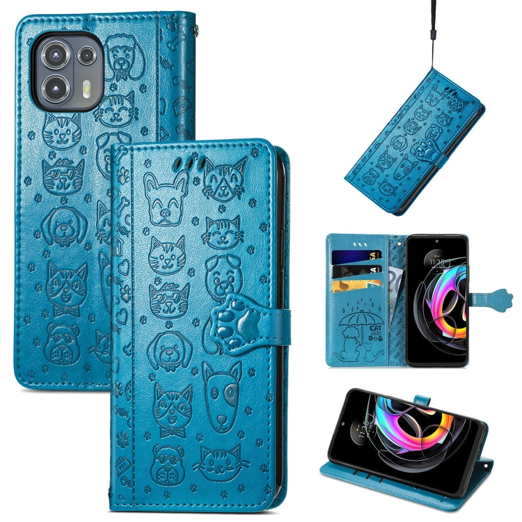 Lovely Cat and Dog Embossing Pattern Horizontal Flip Leather Case , with Holder & Card Slots & Wallet & Cartoon Clasp & Lanyard, For Blackview A100, For Huawei nova 8 SE Youth, For Infinix Hot 10T, For Infinix Note 10 Pro, For infinix Smart 5          ...