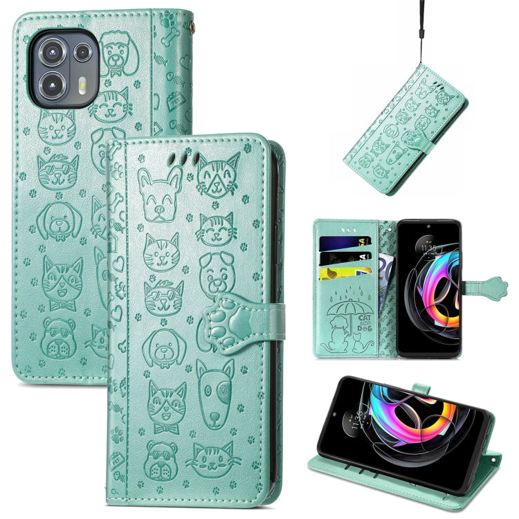 Lovely Cat and Dog Embossing Pattern Horizontal Flip Leather Case , with Holder & Card Slots & Wallet & Cartoon Clasp & Lanyard, For Blackview A100, For Huawei nova 8 SE Youth, For Infinix Hot 10T, For Infinix Note 10 Pro, For infinix Smart 5          ...