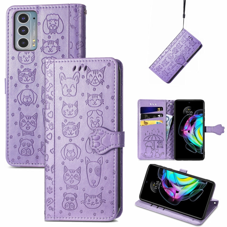 Lovely Cat and Dog Embossing Pattern Horizontal Flip Leather Case , with Holder & Card Slots & Wallet & Cartoon Clasp & Lanyard, For Blackview A100, For Huawei nova 8 SE Youth, For Infinix Hot 10T, For Infinix Note 10 Pro, For infinix Smart 5          ...