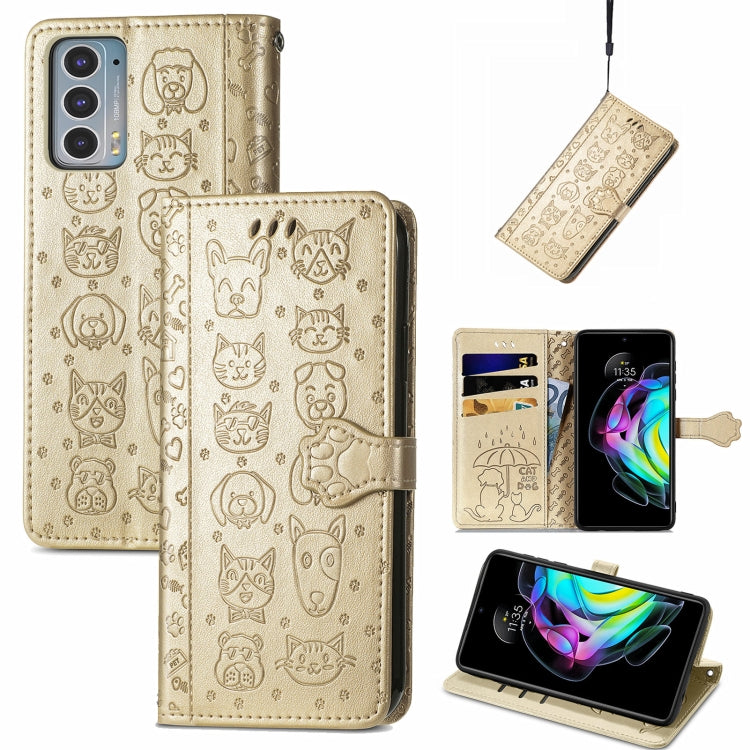 Lovely Cat and Dog Embossing Pattern Horizontal Flip Leather Case , with Holder & Card Slots & Wallet & Cartoon Clasp & Lanyard, For Blackview A100, For Huawei nova 8 SE Youth, For Infinix Hot 10T, For Infinix Note 10 Pro, For infinix Smart 5          ...