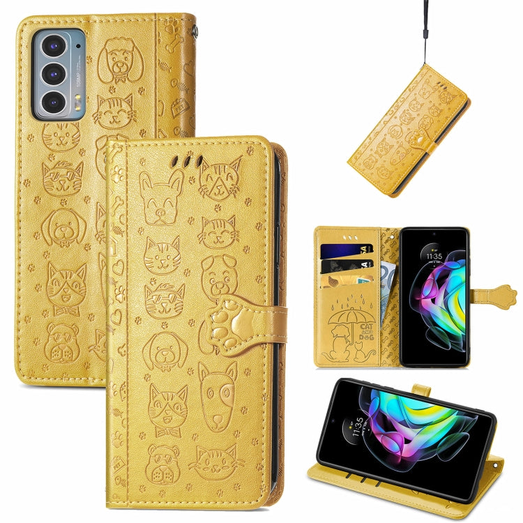 Lovely Cat and Dog Embossing Pattern Horizontal Flip Leather Case , with Holder & Card Slots & Wallet & Cartoon Clasp & Lanyard, For Blackview A100, For Huawei nova 8 SE Youth, For Infinix Hot 10T, For Infinix Note 10 Pro, For infinix Smart 5          ...