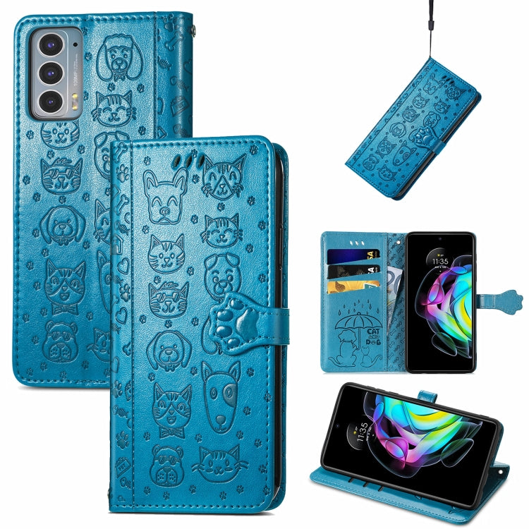 Lovely Cat and Dog Embossing Pattern Horizontal Flip Leather Case , with Holder & Card Slots & Wallet & Cartoon Clasp & Lanyard, For Blackview A100, For Huawei nova 8 SE Youth, For Infinix Hot 10T, For Infinix Note 10 Pro, For infinix Smart 5          ...