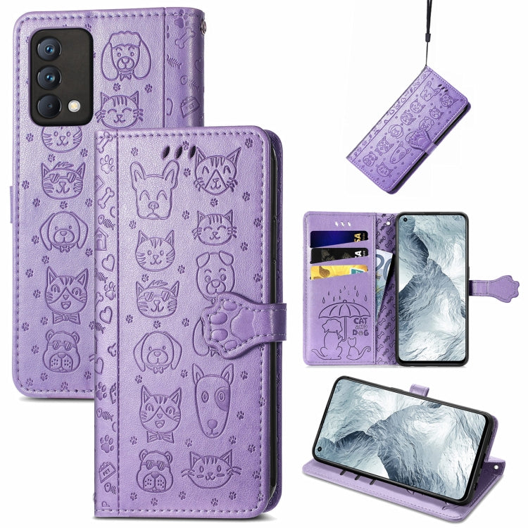 Lovely Cat and Dog Embossing Pattern Horizontal Flip Leather Case , with Holder & Card Slots & Wallet & Cartoon Clasp & Lanyard, For Blackview A100, For Huawei nova 8 SE Youth, For Infinix Hot 10T, For Infinix Note 10 Pro, For infinix Smart 5          ...