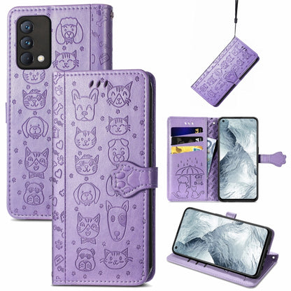Lovely Cat and Dog Embossing Pattern Horizontal Flip Leather Case , with Holder & Card Slots & Wallet & Cartoon Clasp & Lanyard, For Blackview A100, For Huawei nova 8 SE Youth, For Infinix Hot 10T, For Infinix Note 10 Pro, For infinix Smart 5          ...