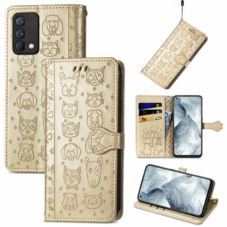 Lovely Cat and Dog Embossing Pattern Horizontal Flip Leather Case , with Holder & Card Slots & Wallet & Cartoon Clasp & Lanyard, For Blackview A100, For Huawei nova 8 SE Youth, For Infinix Hot 10T, For Infinix Note 10 Pro, For infinix Smart 5          ...