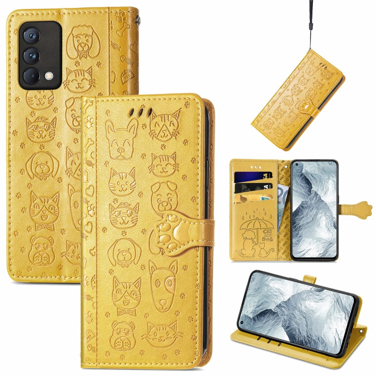 Lovely Cat and Dog Embossing Pattern Horizontal Flip Leather Case , with Holder & Card Slots & Wallet & Cartoon Clasp & Lanyard, For Blackview A100, For Huawei nova 8 SE Youth, For Infinix Hot 10T, For Infinix Note 10 Pro, For infinix Smart 5          ...