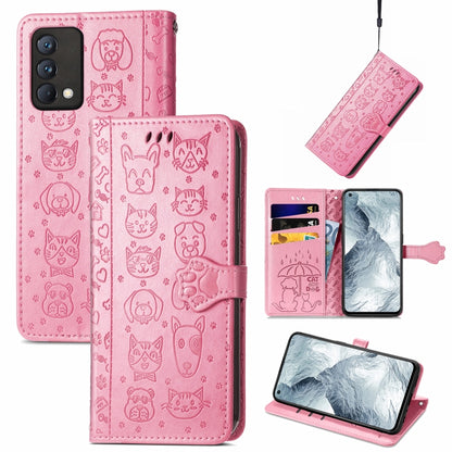 Lovely Cat and Dog Embossing Pattern Horizontal Flip Leather Case , with Holder & Card Slots & Wallet & Cartoon Clasp & Lanyard, For Blackview A100, For Huawei nova 8 SE Youth, For Infinix Hot 10T, For Infinix Note 10 Pro, For infinix Smart 5          ...