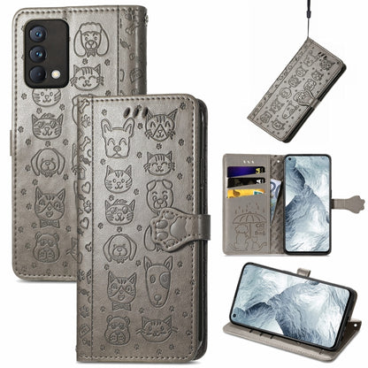 Lovely Cat and Dog Embossing Pattern Horizontal Flip Leather Case , with Holder & Card Slots & Wallet & Cartoon Clasp & Lanyard, For Blackview A100, For Huawei nova 8 SE Youth, For Infinix Hot 10T, For Infinix Note 10 Pro, For infinix Smart 5          ...