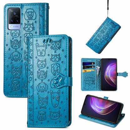 Lovely Cat and Dog Embossing Pattern Horizontal Flip Leather Case , with Holder & Card Slots & Wallet & Cartoon Clasp & Lanyard, For Blackview A100, For Huawei nova 8 SE Youth, For Infinix Hot 10T, For Infinix Note 10 Pro, For infinix Smart 5          ...