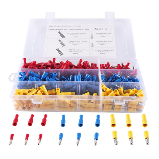 560 PCS Car Cable Connection Cold Press Terminal Male & Female Connector, A6272