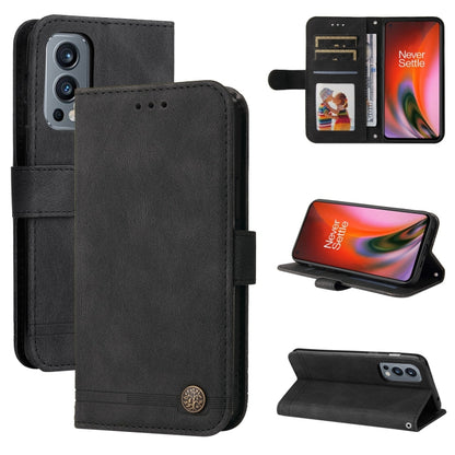 Skin Feel Life Tree Metal Button Horizontal Flip Leather Case with Holder & Card Slot & Wallet & Photo Frame & Strap, For OnePlus Nord 2 5G, For OnePlus Nord CE 5G, For OPPO Realme 7 5G / V5 5G, For Xiaomi Redmi 10, For Xiaomi Mi 11T Pro / Mi 11T      ...