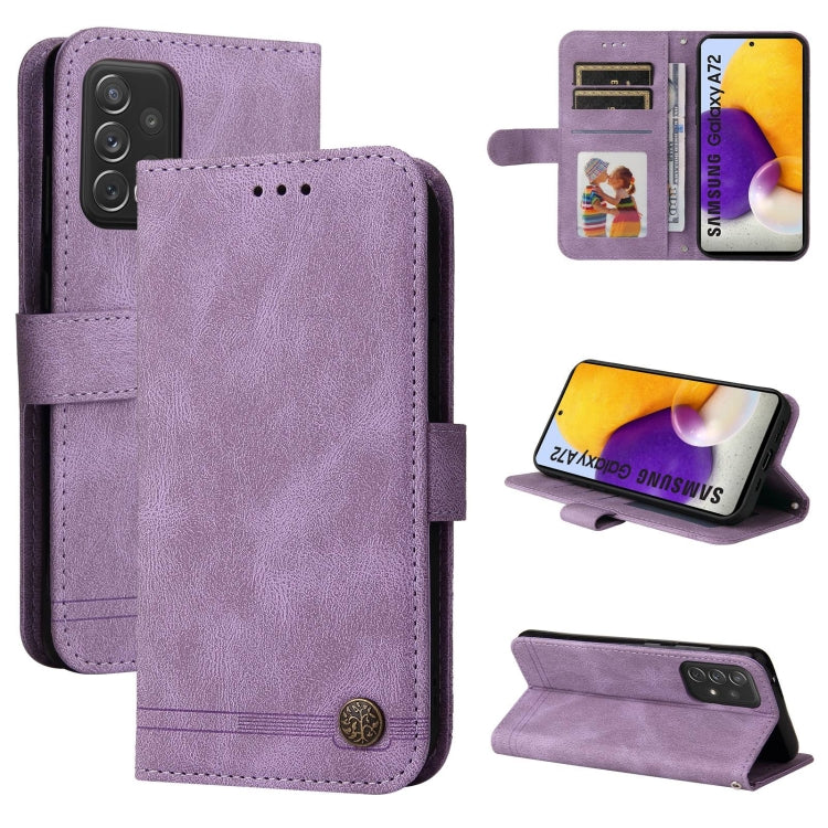 Skin Feel Life Tree Metal Button Horizontal Flip Leather Case with Holder & Card Slot & Wallet & Photo Frame & Strap, For OnePlus Nord 2 5G, For OnePlus Nord CE 5G, For OPPO Realme 7 5G / V5 5G, For Xiaomi Redmi 10, For Xiaomi Mi 11T Pro / Mi 11T      ...