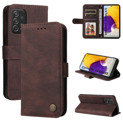 Skin Feel Life Tree Metal Button Horizontal Flip Leather Case with Holder & Card Slot & Wallet & Photo Frame & Strap, For OnePlus Nord 2 5G, For OnePlus Nord CE 5G, For OPPO Realme 7 5G / V5 5G, For Xiaomi Redmi 10, For Xiaomi Mi 11T Pro / Mi 11T      ...