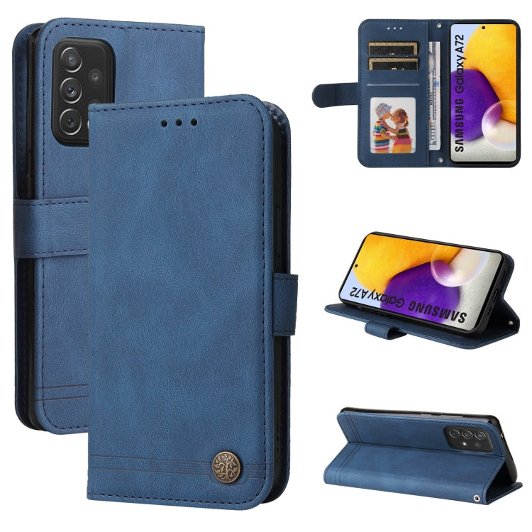 Skin Feel Life Tree Metal Button Horizontal Flip Leather Case with Holder & Card Slot & Wallet & Photo Frame & Strap, For OnePlus Nord 2 5G, For OnePlus Nord CE 5G, For OPPO Realme 7 5G / V5 5G, For Xiaomi Redmi 10, For Xiaomi Mi 11T Pro / Mi 11T      ...