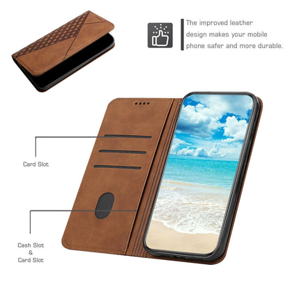 Diamond Pattern Splicing Skin Feel Magnetic Horizontal Flip Leather Case with Card Slots & Holder & Wallet, For OPPO A16s / A16 / A54s / A53s 5G / A55 5G, For OPPO Realme V13 5G / Realme 8 5G, For Xiaomi Redmi 10                                        ...