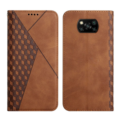 Diamond Pattern Splicing Skin Feel Magnetic Horizontal Flip Leather Case with Card Slots & Holder & Wallet, For OPPO A16s / A16 / A54s / A53s 5G / A55 5G, For OPPO Realme V13 5G / Realme 8 5G, For Xiaomi Redmi 10                                        ...