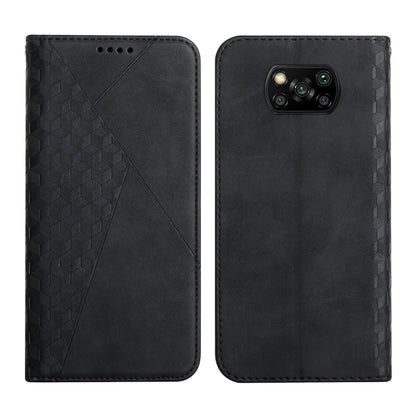 Diamond Pattern Splicing Skin Feel Magnetic Horizontal Flip Leather Case with Card Slots & Holder & Wallet, For OPPO A16s / A16 / A54s / A53s 5G / A55 5G, For OPPO Realme V13 5G / Realme 8 5G, For Xiaomi Redmi 10                                        ...