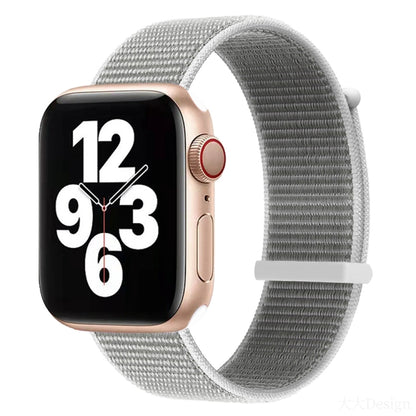 Bracelet de montre de remplacement à double section à fermeture auto-agrippante pour Apple Watch Series, 7 41 mm / 6&SE&5&4 40 mm / 3&2&1 38 mm, 7 45 mm / 6&SE&5&4 44 mm / 3&2&1 42 mm