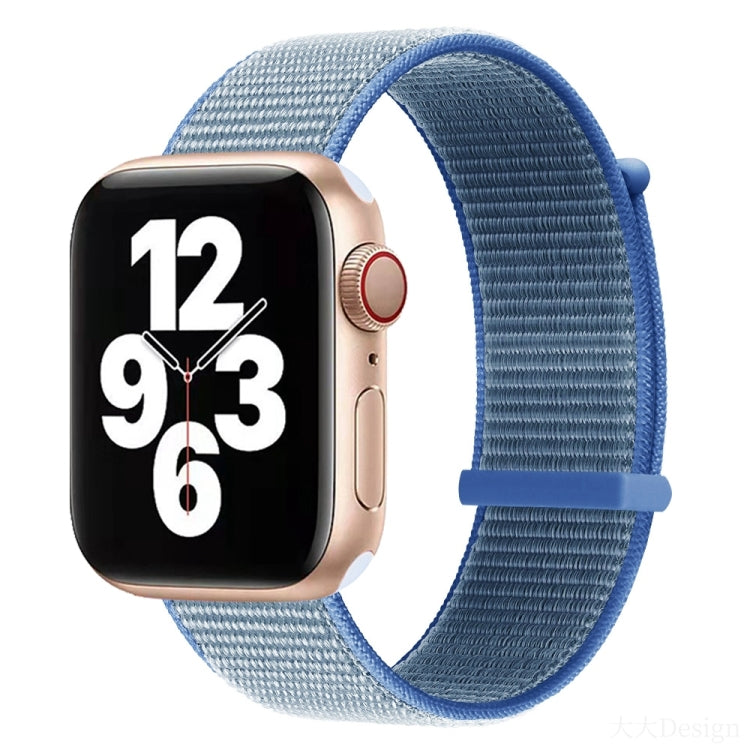 Bracelet de montre de remplacement à double section à fermeture auto-agrippante pour Apple Watch Series, 7 41 mm / 6&SE&5&4 40 mm / 3&2&1 38 mm, 7 45 mm / 6&SE&5&4 44 mm / 3&2&1 42 mm